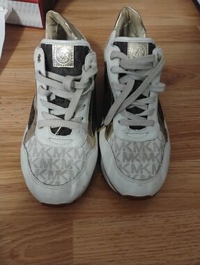 Michael Kors Maddy Mixed Media Trainers